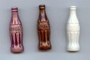 Coca-Cola Bottle  in reliëf - series of 3 (Small)